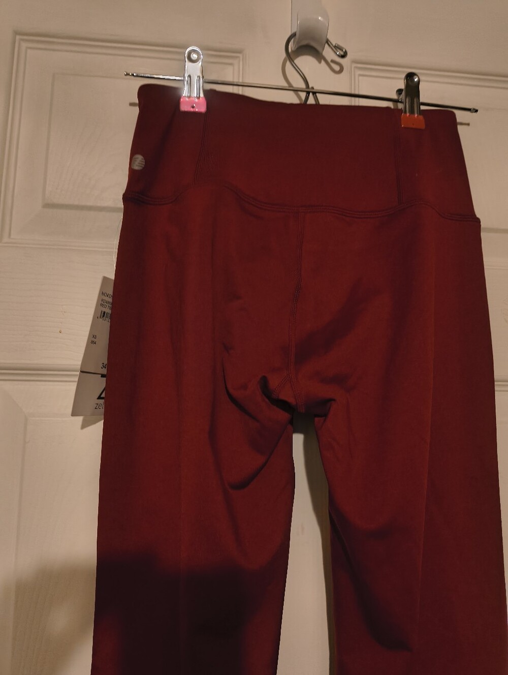 Z By Zella Women’s High-Waist Flared Pants Burgundy XS - Picture 2 of 6